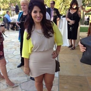 Michelle Mason Colorblock Dress